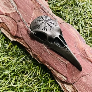 Pendentif crâne d’oiseau