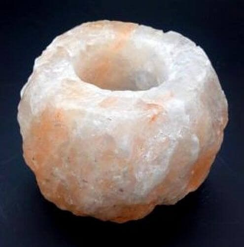 Bougeoir Cristaux de Sel